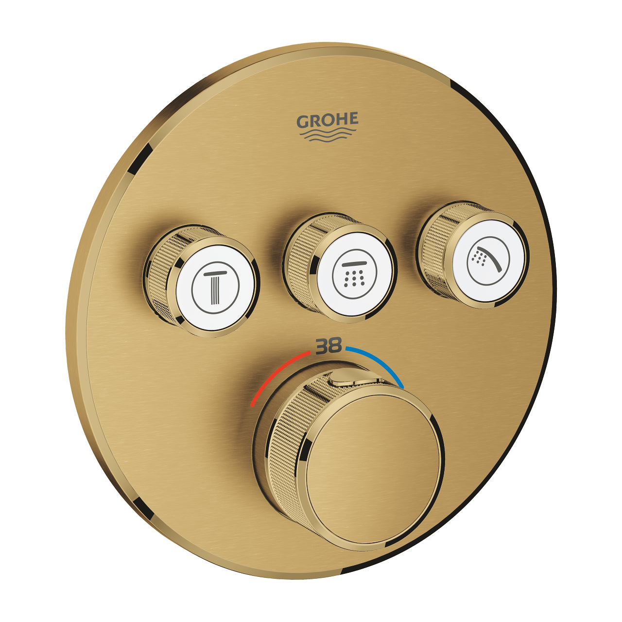 Grohtherm SmartControl termostat sa 3 funkcije brushed cool sunrise 29121GN0