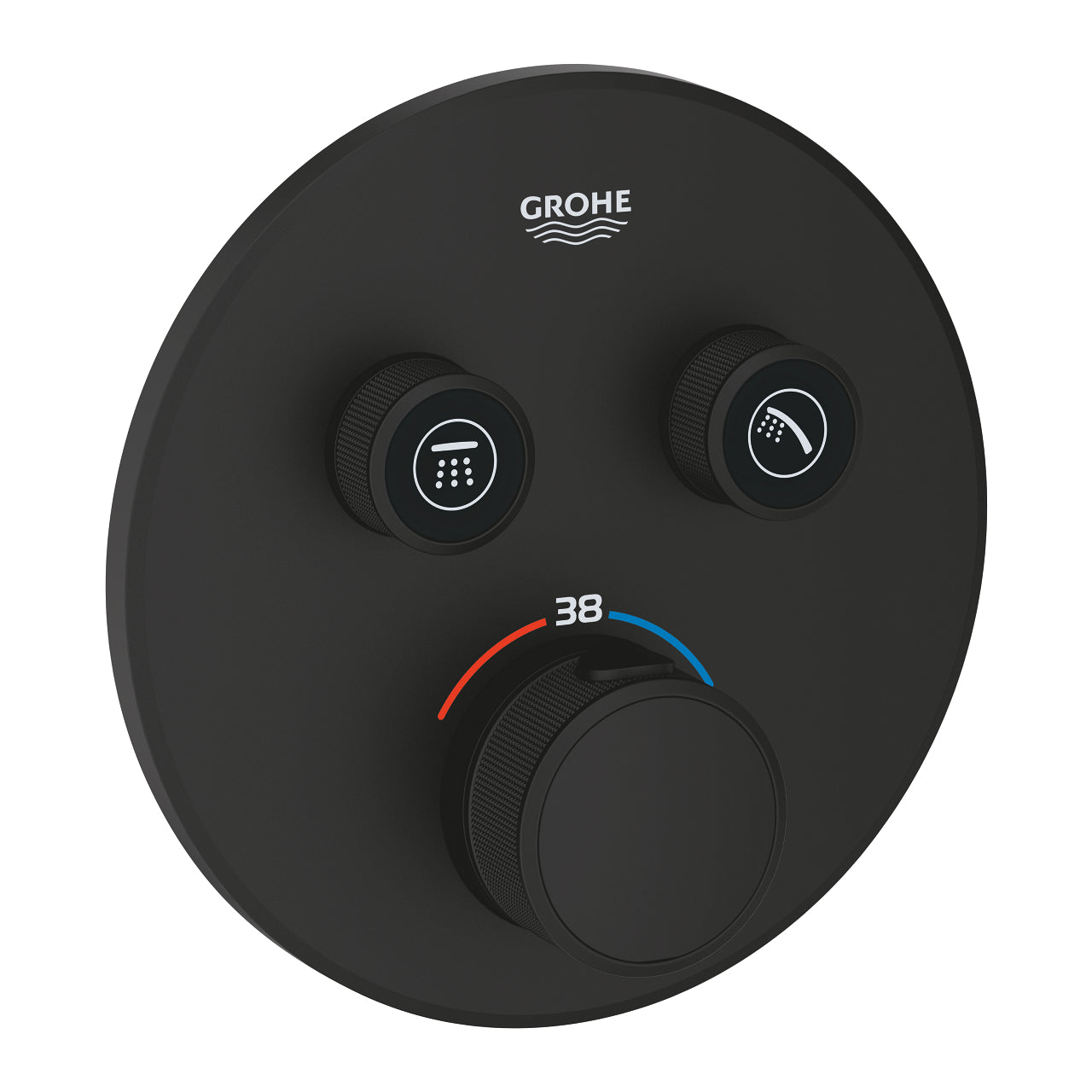 Grohtherm SmartControl termostat sa 2 funkcije phantom black 29507KF0