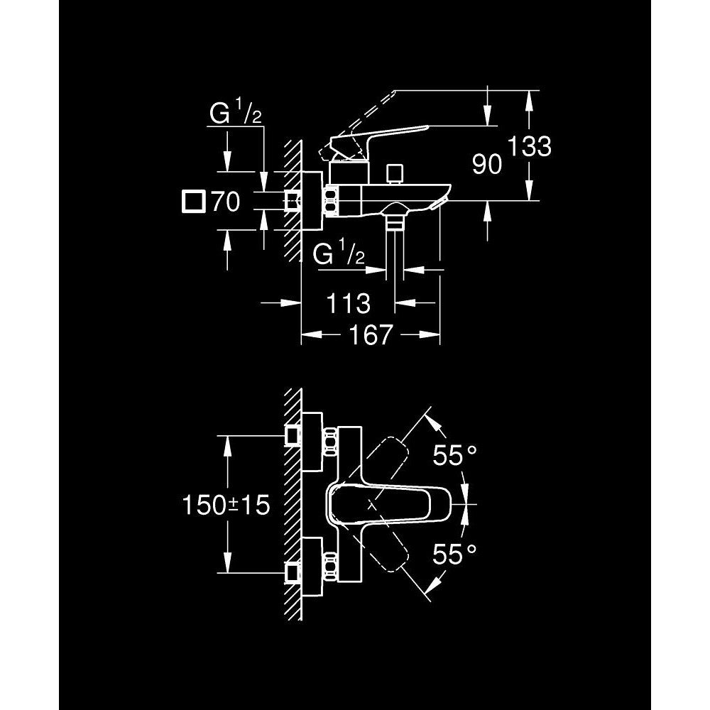 Cubeo baterija za kadu 1018130000