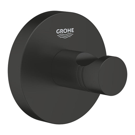 Essentials vešalica matte black 1024602430