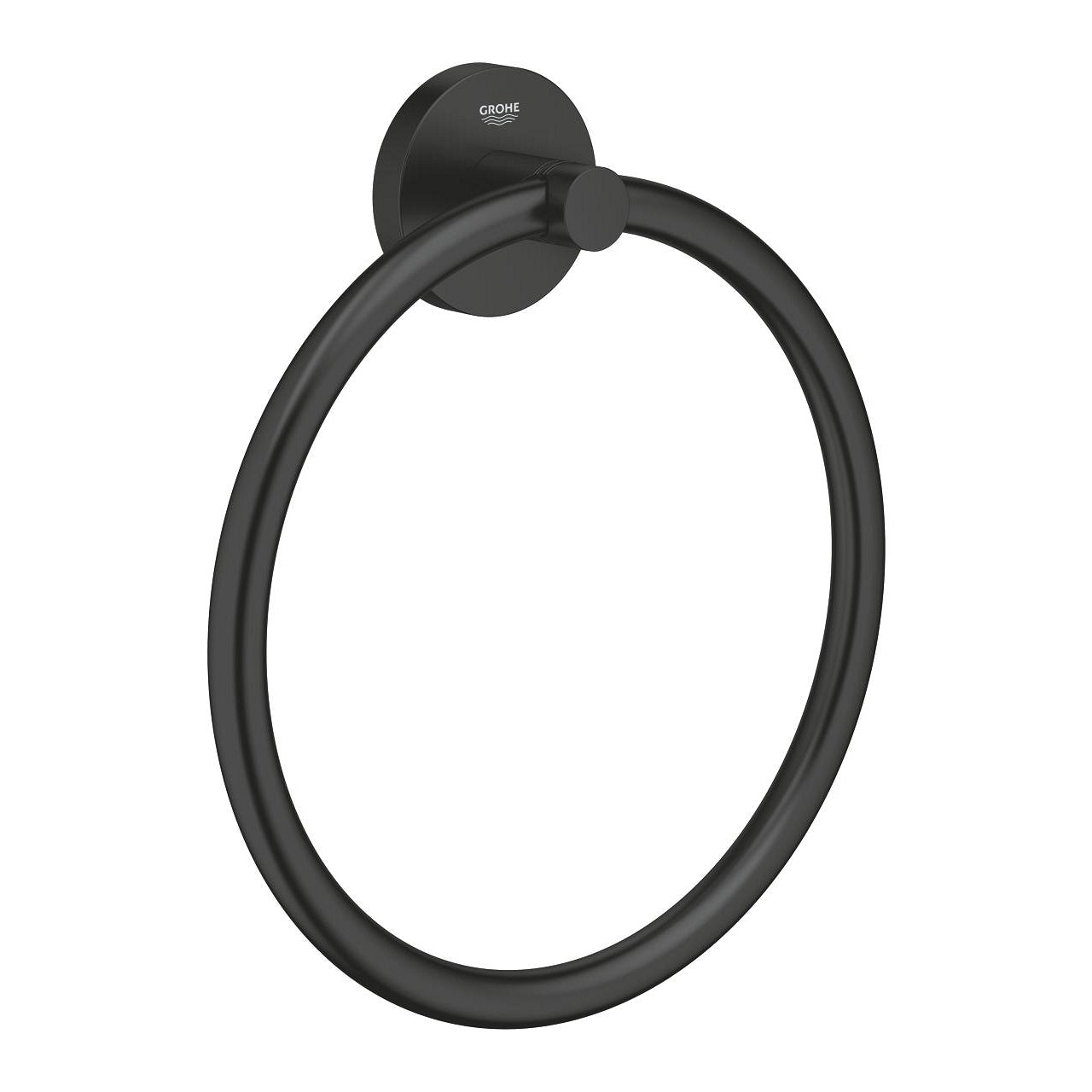 Essentials držač peškira prstenasti matte black 1024612430