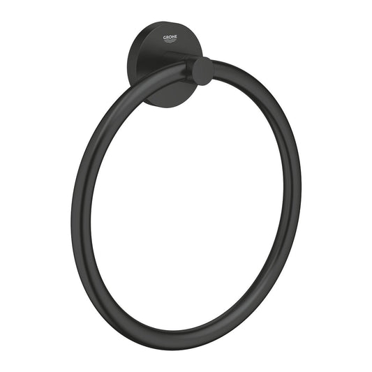 Essentials držač peškira prstenasti matte black 1024612430