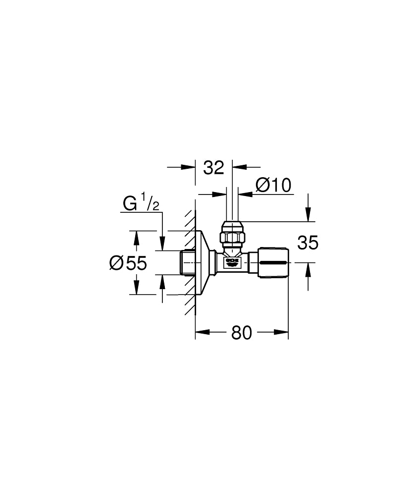 Ugaoni ventil 22037GL0