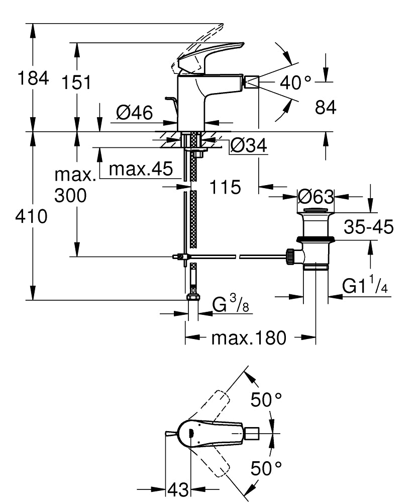 Eurosmart baterija za bide 32929003