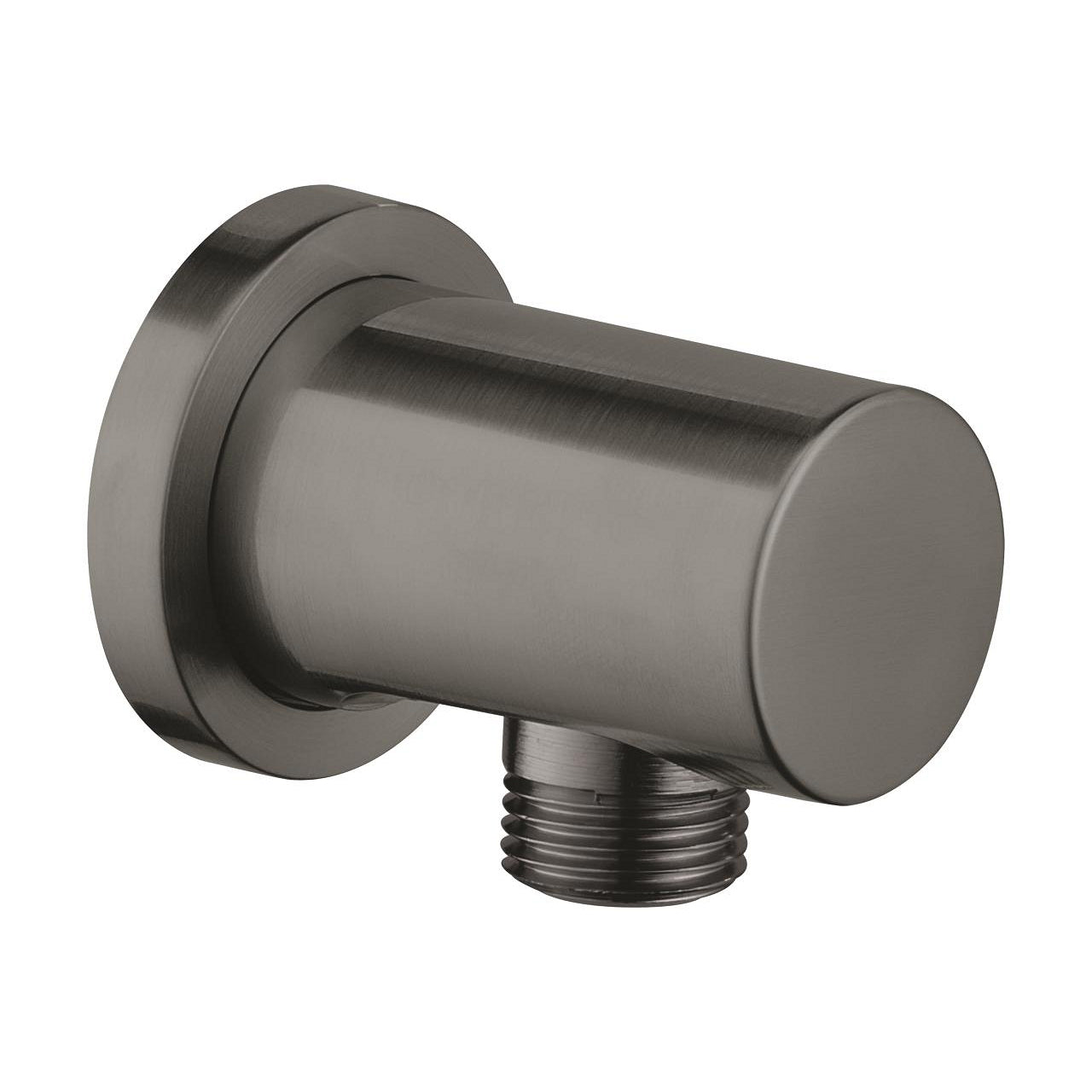 Rainshower priključno koleno brushed hard graphite 27057AL0