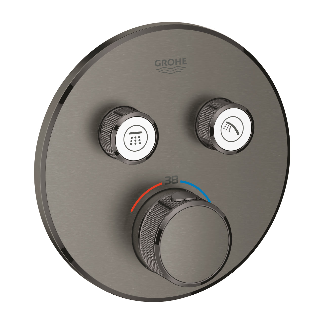 Grohtherm SmartControl termostat sa 2 funkcije brushed hard graphite 29119AL0