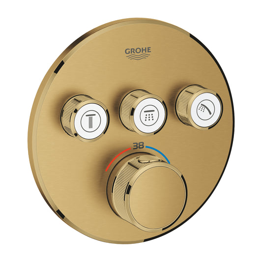 Grohtherm SmartControl termostat sa 3 funkcije brushed cool sunrise 29121GN0